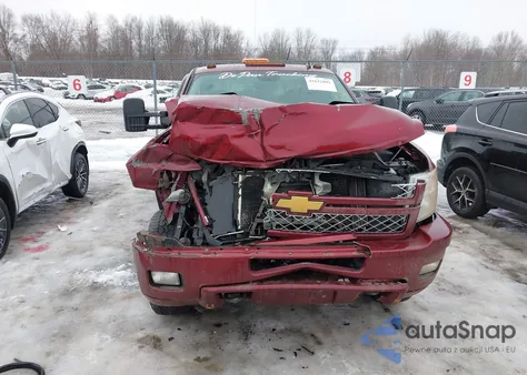 2013 Chevrolet Silverado 2500Hd Lt z USA, uszkodzony, nr VIN 1GC2KXCG5DZ253403
